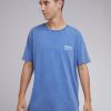 Men Silent Theory Tees | Bright Tail Tee-Blue