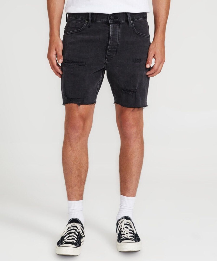 Men Neuw Denim Denim Shorts | Ray Short- Blaze