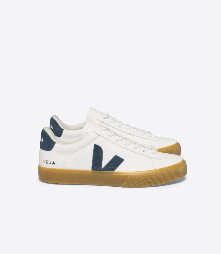 Footwear Veja | Veja Campo Chrome Free Leather Sneaker-Extra White California Natural