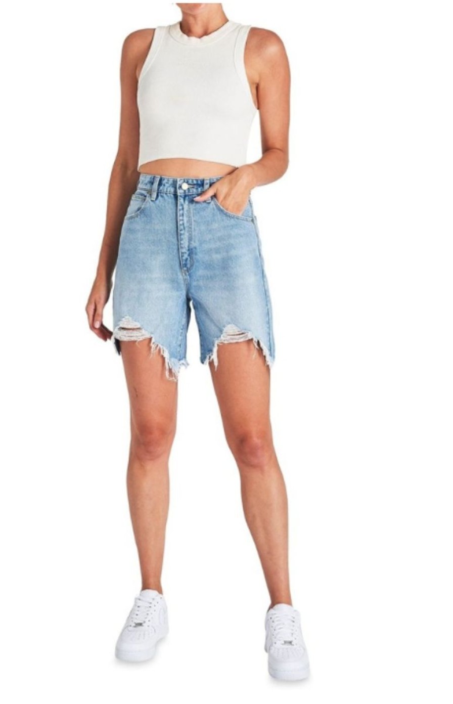 Women ABrand Denim Shorts | A Carrie Short-Riley Rip