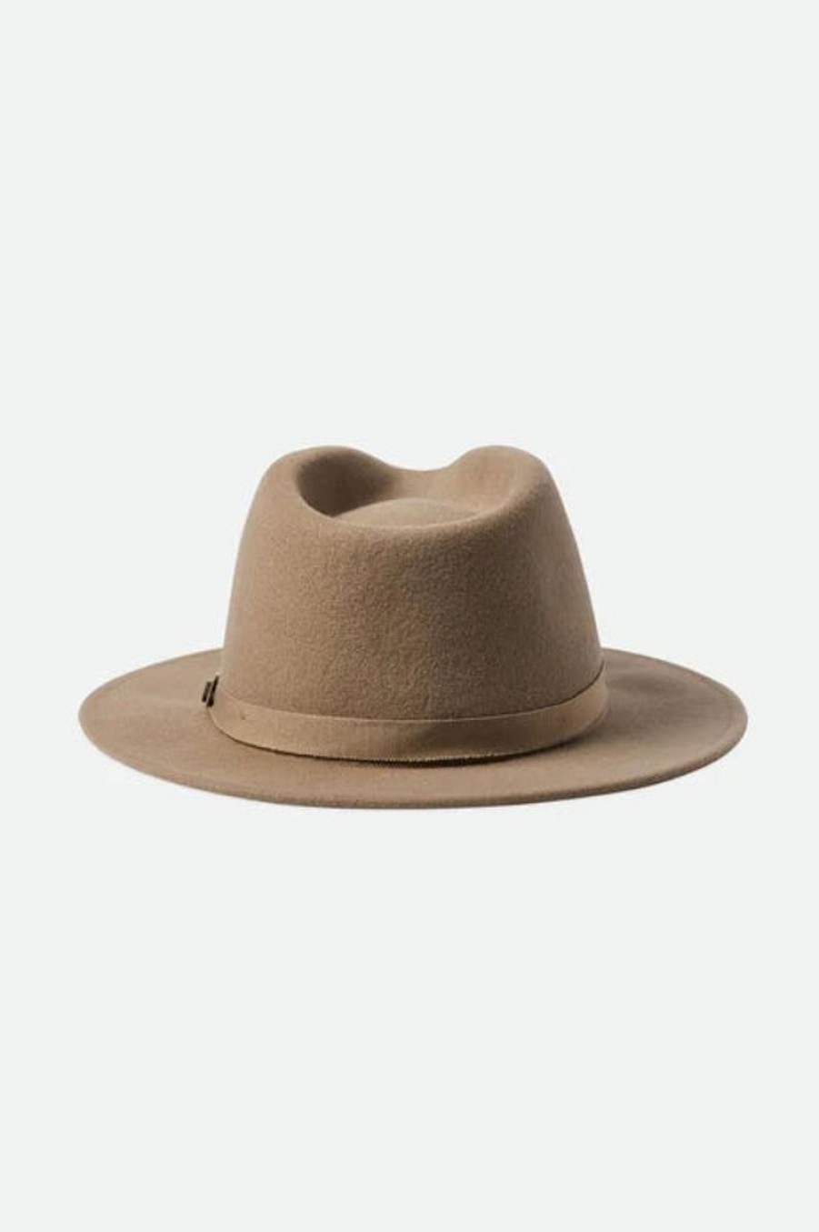 Women Brixton Hats | Messer Packable Fedora-Sand