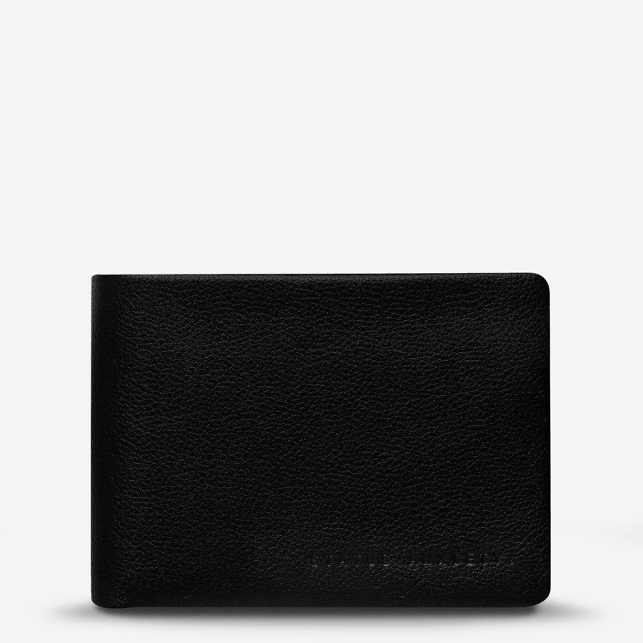 Men Status Anxiety Wallets | Status Anxiety Jonah Wallet-Black