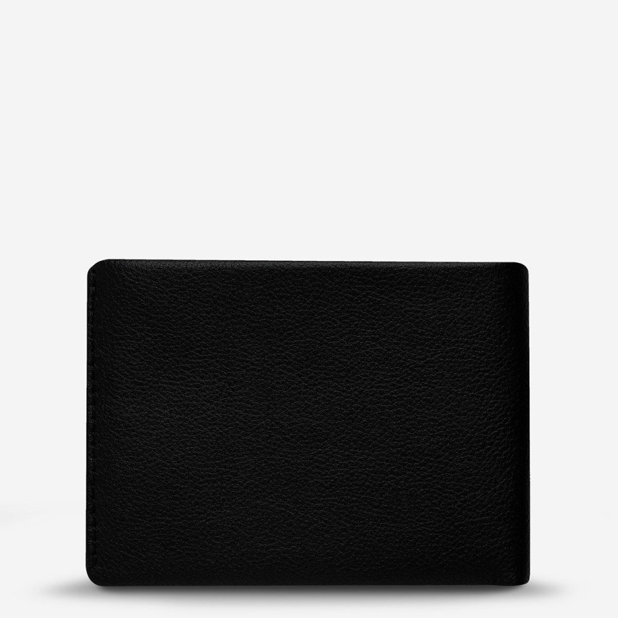 Men Status Anxiety Wallets | Status Anxiety Jonah Wallet-Black