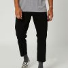 Men ABrand Jeans | A Cropped Straight- Dark Knight