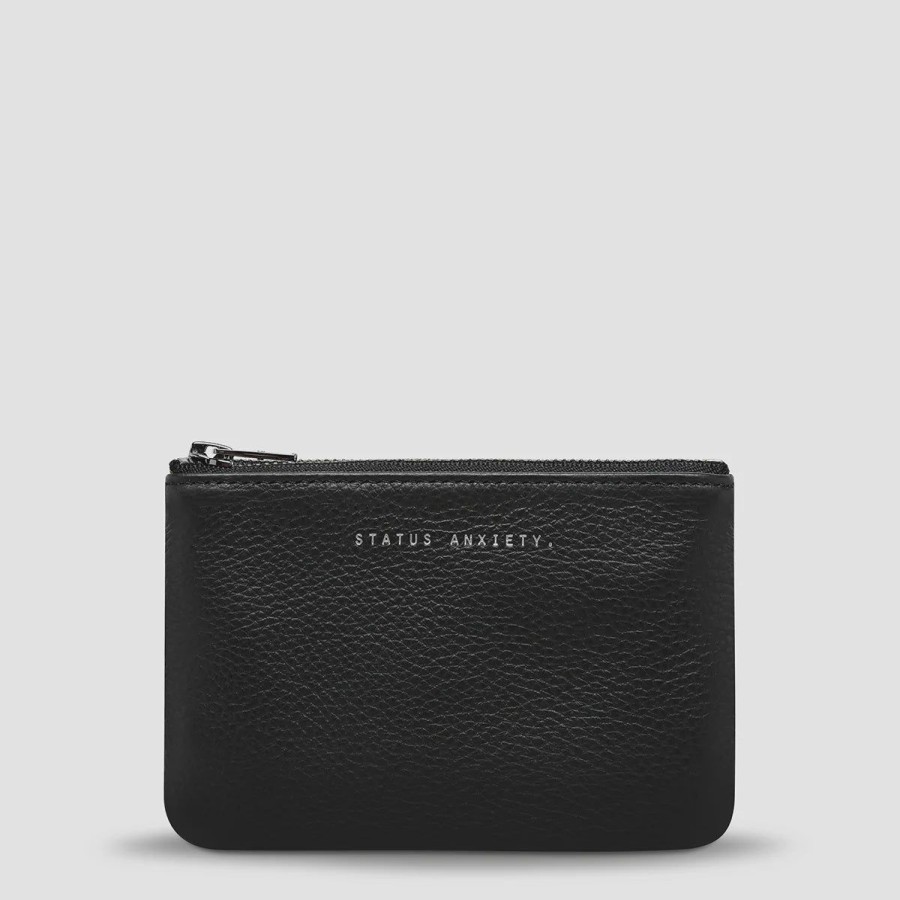 Women Status Anxiety Wallets & Pouches | Status Anxiety Change It All Wallet-Black