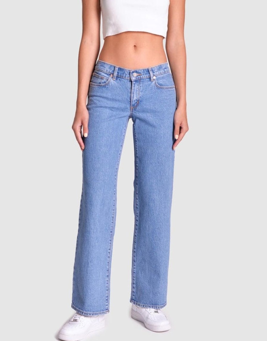 Women ABrand Jeans | Abrand 99 Low & Wide Jeans- Denise