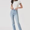 Women Rollas Jeans | Rolla'S Original Straight Long Jean-Sunshine Light Vintage Blue