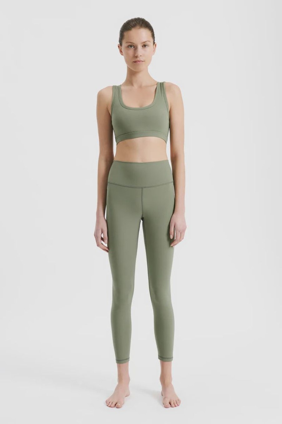 Women Nude Lucy Activewear | Nude Active Crop Top- Willow