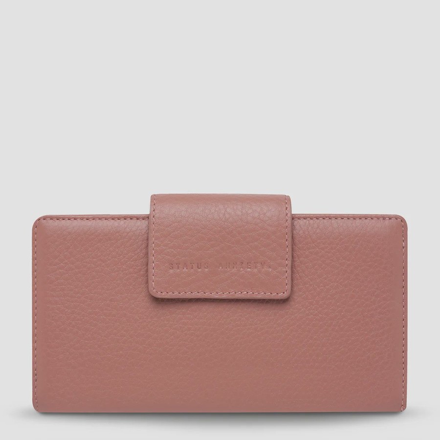 Women Status Anxiety Wallets & Pouches | Status Anxiety Ruins Wallet-Dusty Rose