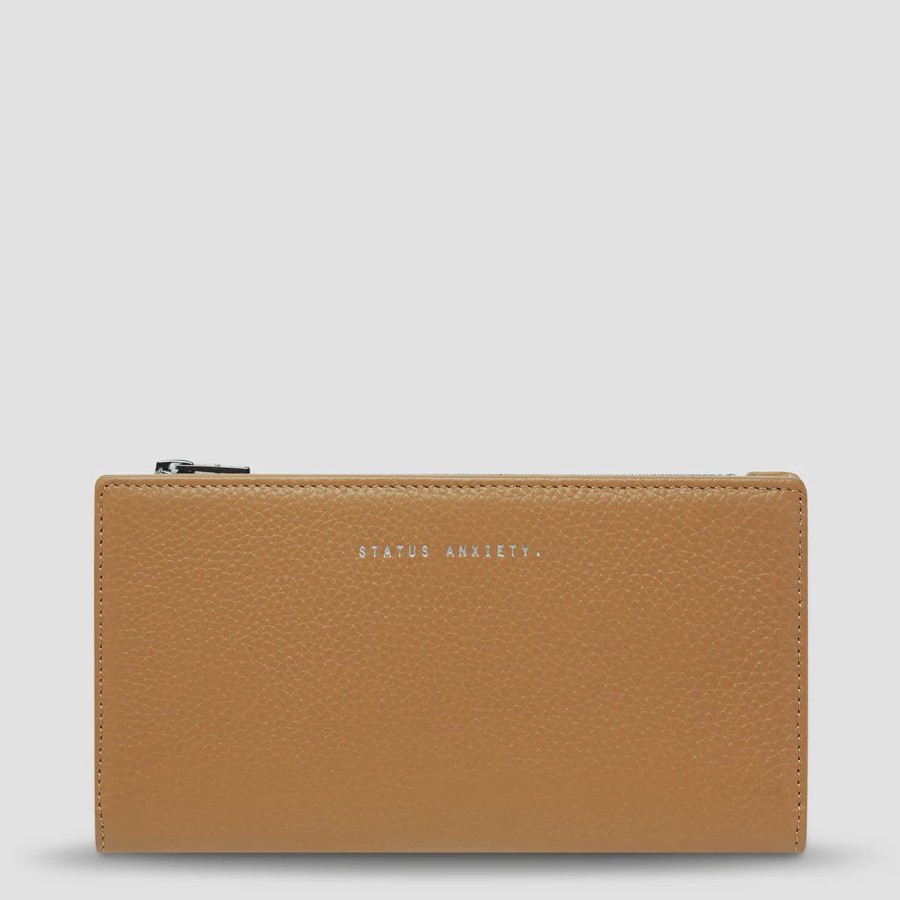 Women Status Anxiety Wallets & Pouches | Status Anxiety Old Flame Wallet-Tan