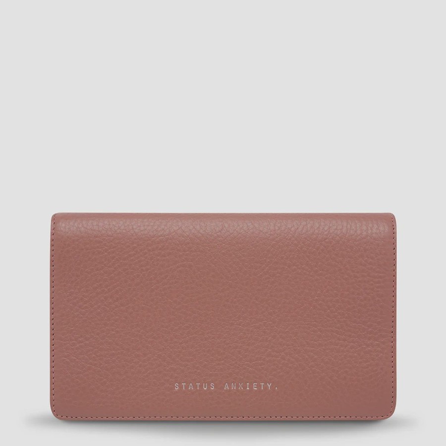 Women Status Anxiety Wallets & Pouches | Status Anxiety Living Proof Wallet-Dusty Rose