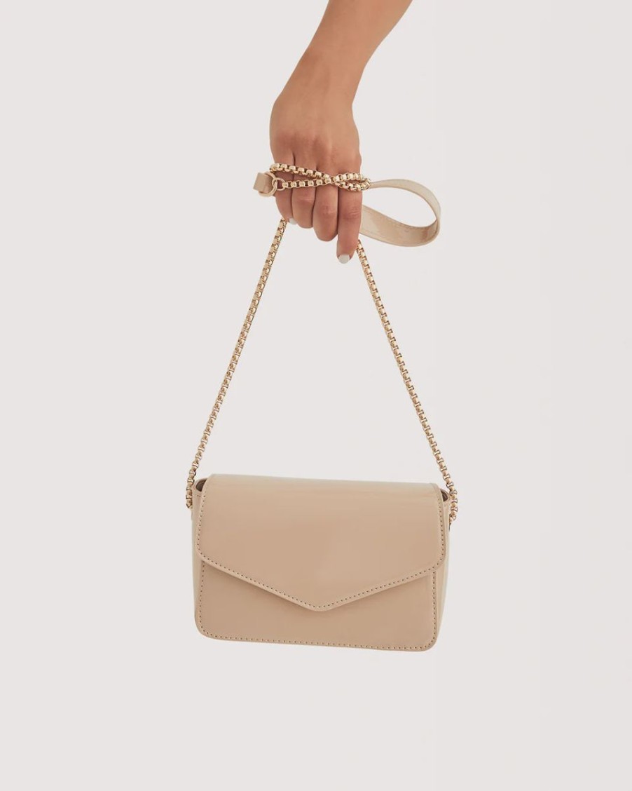 Women BILLINI Bags | Billini Rosie Cross Body Bag-Nude Patent