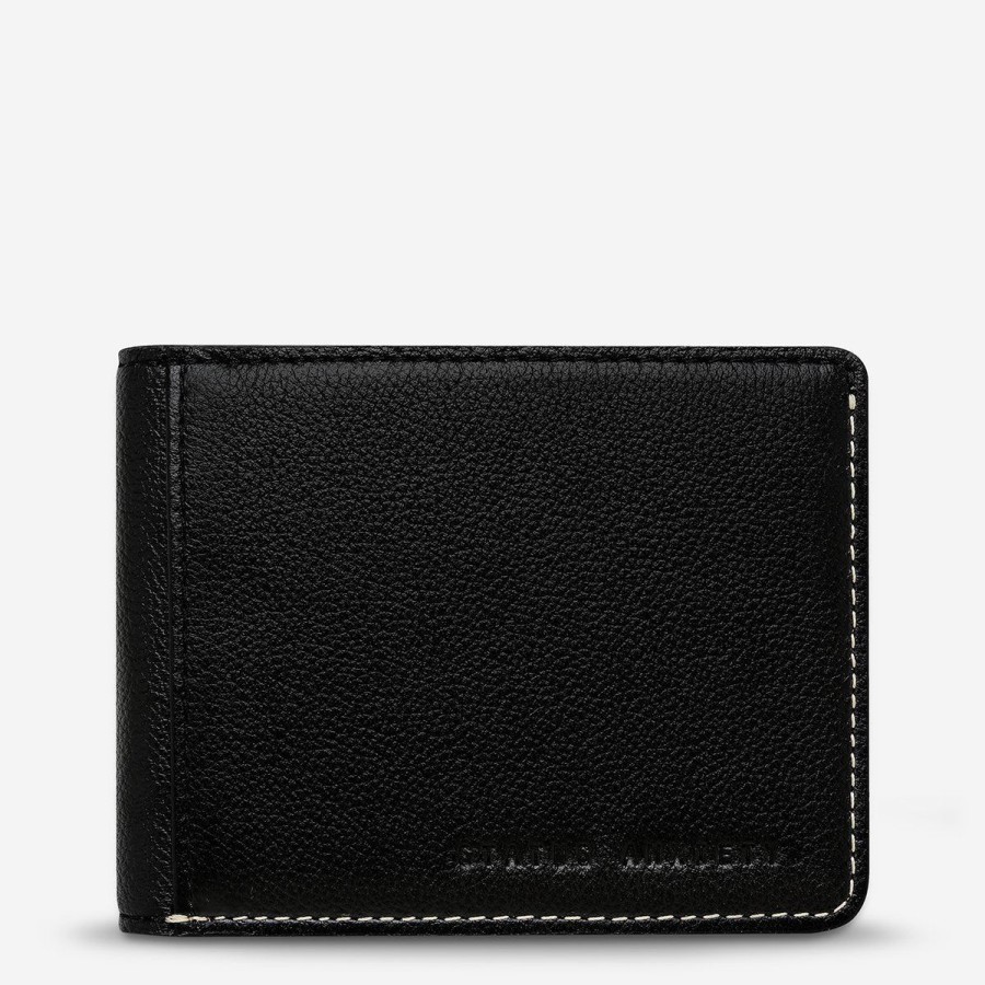 Men Status Anxiety Wallets | Status Anxiety Ethan Wallet-Black