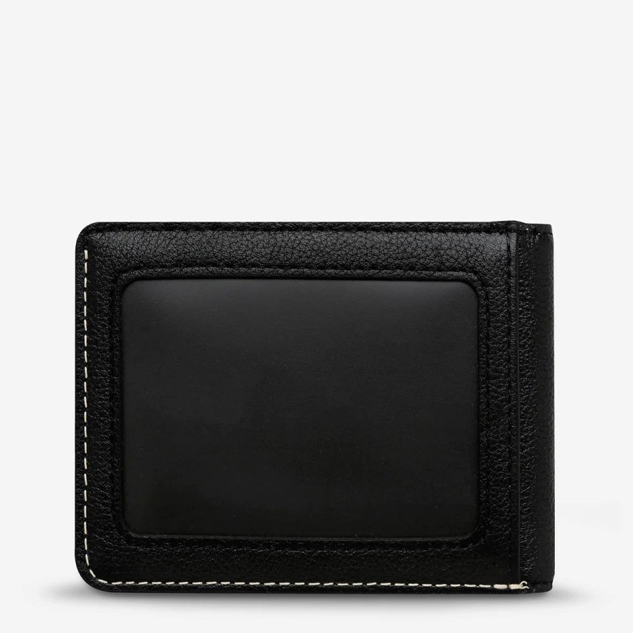 Men Status Anxiety Wallets | Status Anxiety Ethan Wallet-Black