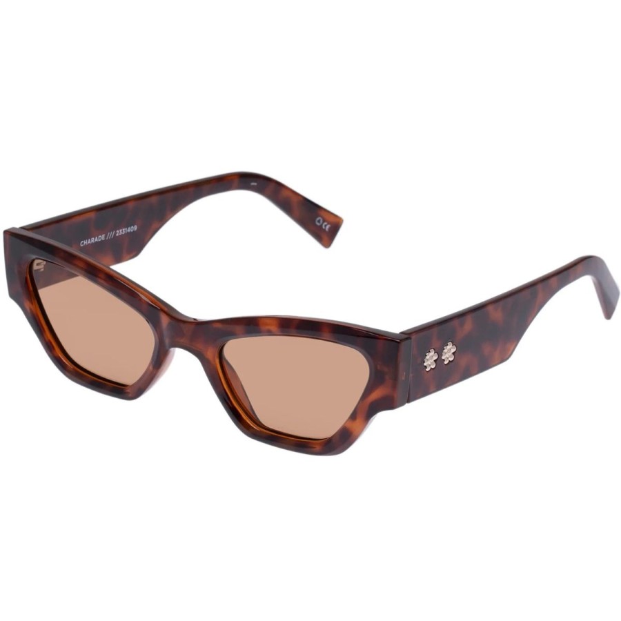 Women Le Specs Sunglasses | Afends X Le Specs Charade-Tort