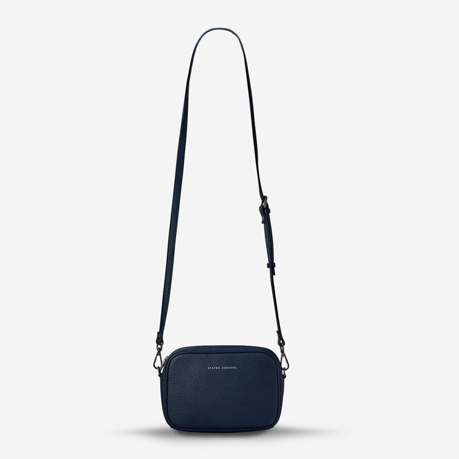 Women Status Anxiety Bags | Status Anxiety Crossbody Plunder Bag-Navy Blue