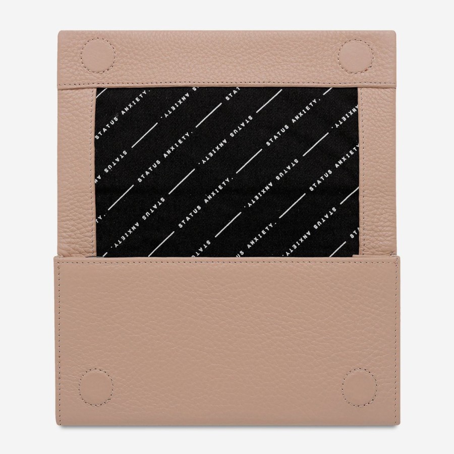 Women Status Anxiety Wallets & Pouches | Status Anxiety Nevermind Wallet-Dusty Pink