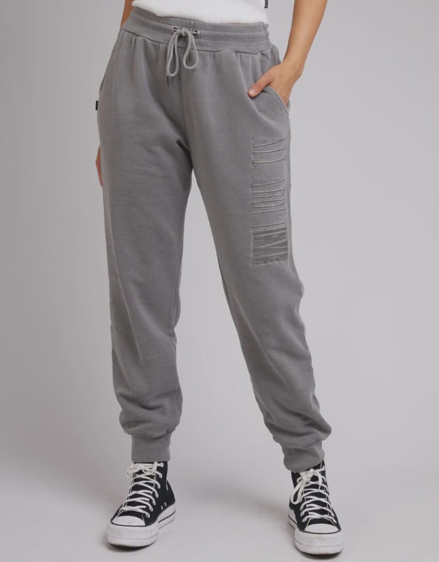 Women All About Eve Pants | All About Eve Old Favourite Trackpant-Charcoal