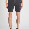 Men ABrand Denim Shorts | A Cropped Slim Short-Smoked