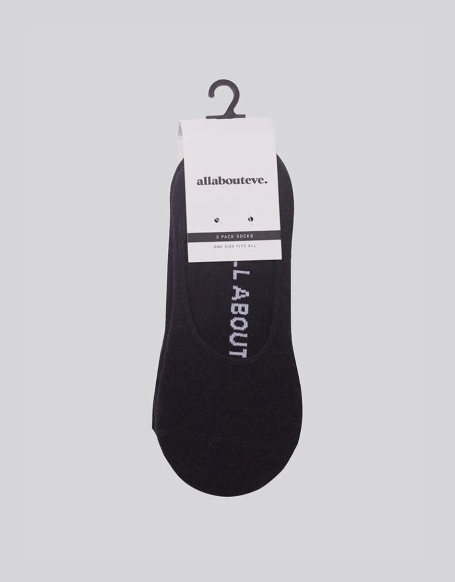 Women All About Eve Socks | Aae Sockets 3 Pack/Black