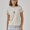 Women THRILLS Tees | Thrills Infinite Existence Hemp Everyday Tee- Unbleached