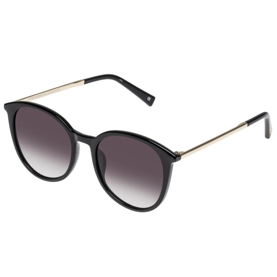 Women Le Specs Sunglasses | Le Specs Le Danzing Sunglasses-Black/Gold