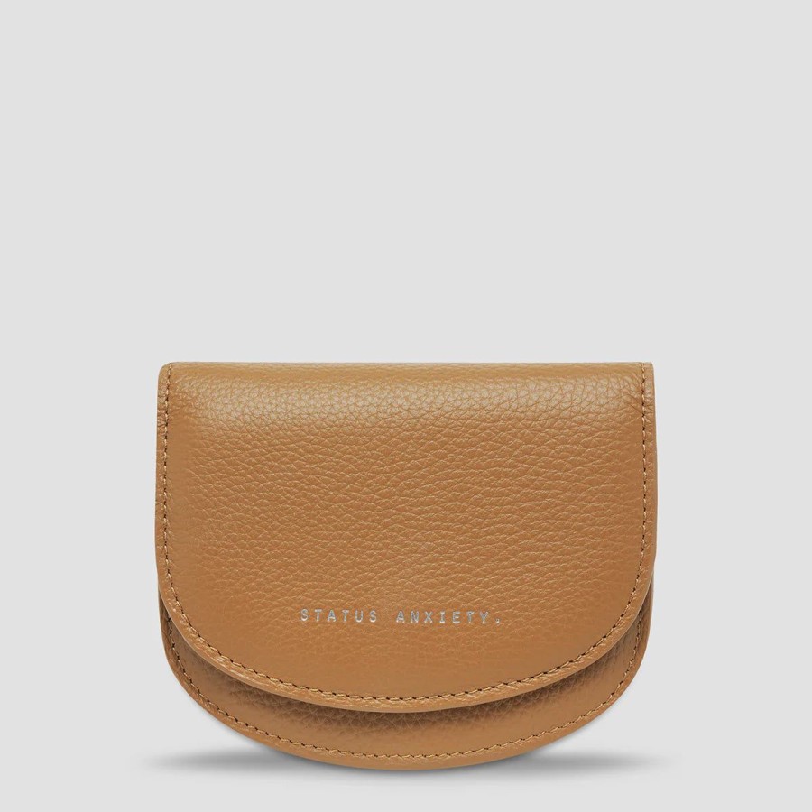 Women Status Anxiety Wallets & Pouches | Status Anxiety Us For Now Wallet-Tan