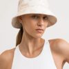 Women Rhythm Hats | Hibiscus Bucket Hat-Taupe