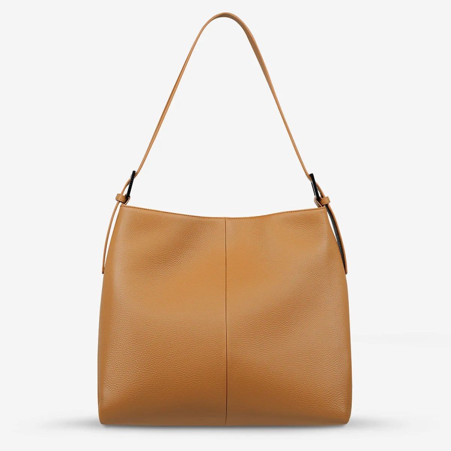 Women Status Anxiety Bags | Status Anxiety Forget About It Tote Bag-Tan