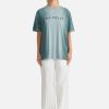 Women Ena Pelly Tees | Ena Pelly Jessie Oversized Tee Ombre-Mist/Teal