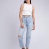 Women ABrand Jeans | A 94 High Slim- Izzy Tear