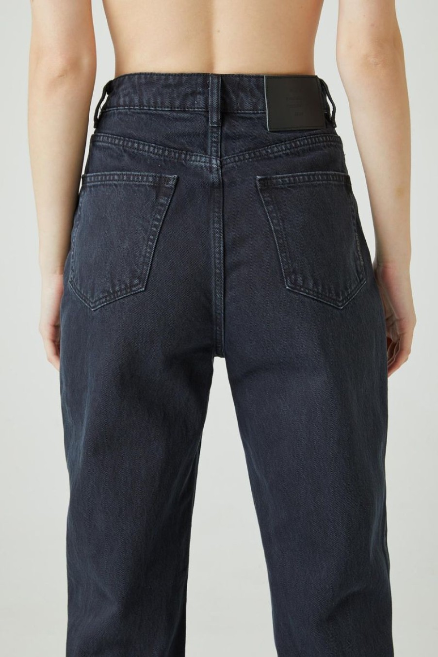 Women Neuw Denim Jeans | Nico Straight-30 Leg Length-Total Blackout