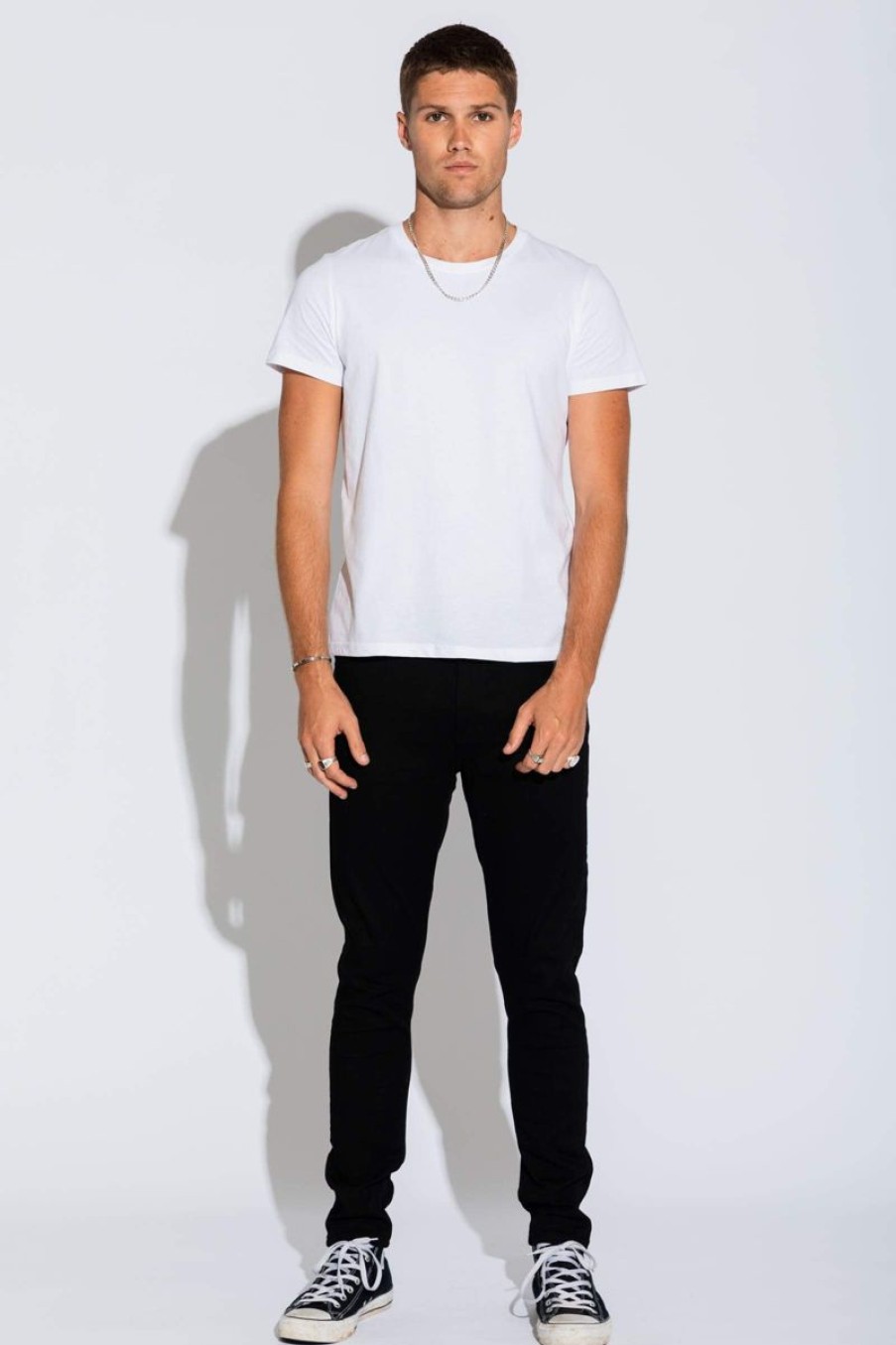 Men ABrand Jeans | A Dropped Skinny- Black Mirror