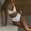 Women It's Now Cool Swimwear | It'S Now Cool The Contour Curve Pant- White