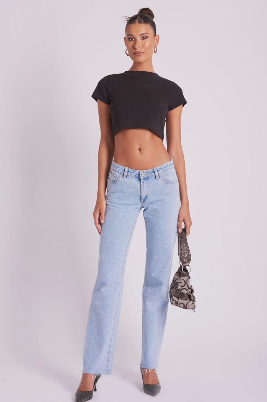 Women ABrand Jeans | A 99 Low Straight- Walk Away