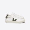 Footwear Veja | Veja Campo Chromefree Leather Sneaker-Extra White/Khaki