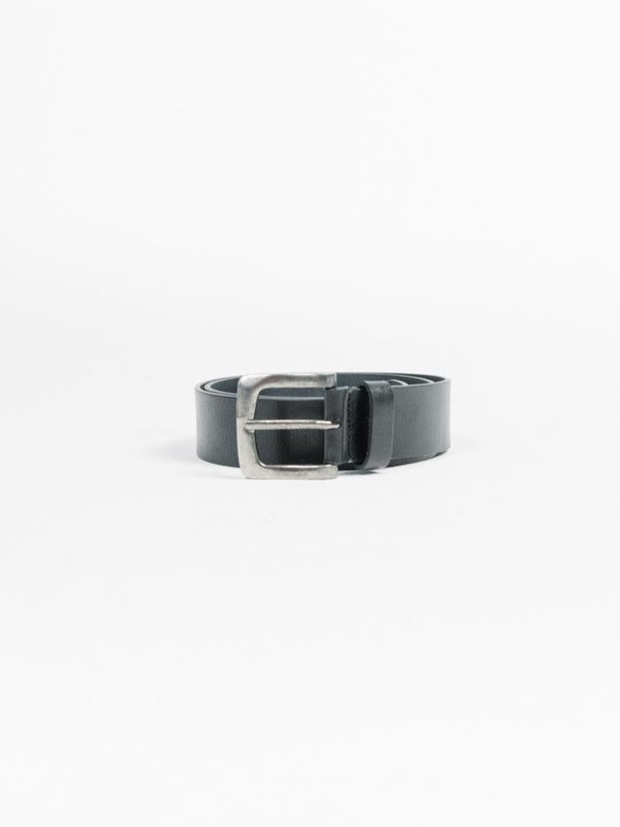 Women THRILLS Belts | Thrills Wide Leather Belt-Black