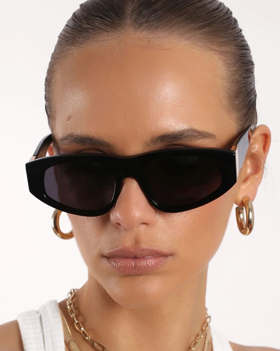 Women BANBÉ Sunglasses | The Gemma- Jet Black