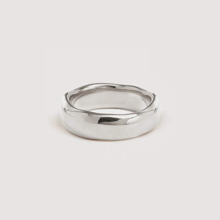 Women By Charlotte Jewellery | By Charlotte Lover Ring Bold-Sterling Silver