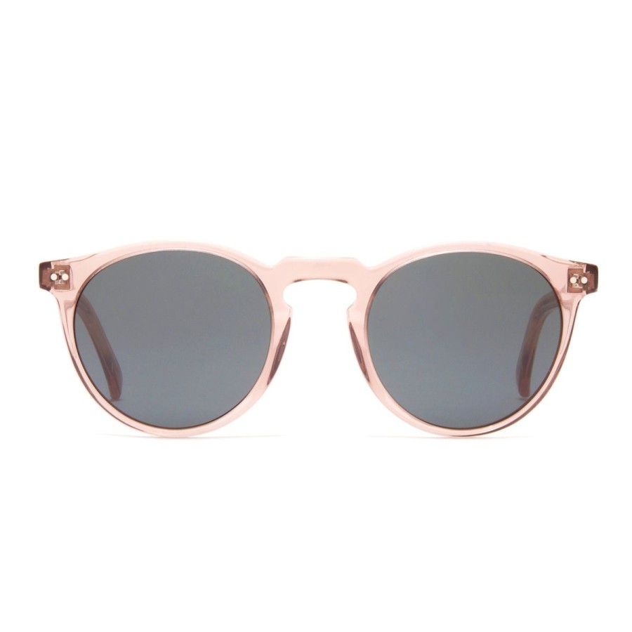 Women Otis Sunglasses | Otis Omar Sunglasses-Crystal Blush/Smokey Blue