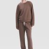 Women Nude Lucy Jumpers | Carter Classic Oversized Sweat-Ash