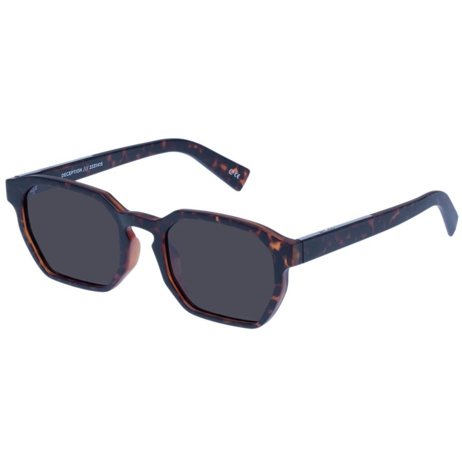 Women Le Specs Sunglasses | Afends X Le Specs Deception- Matte Tort