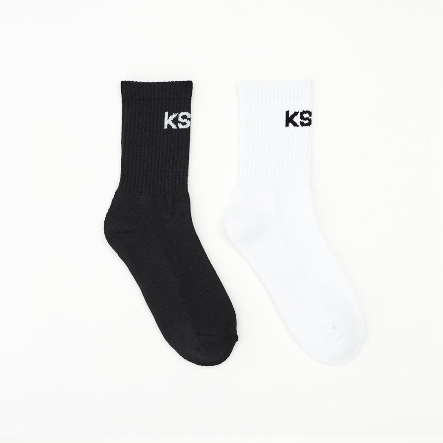 Women Kiss Chacey Socks | Lost 2 Pack Mid Sock-Multi Colour