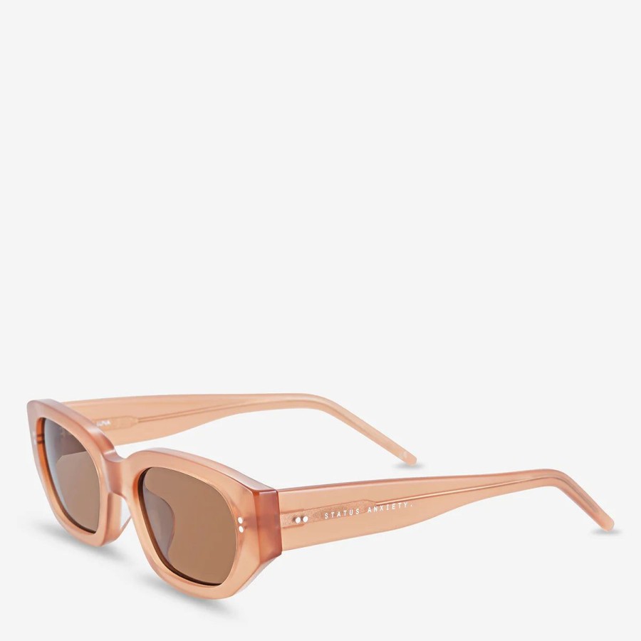 Women Status Anxiety Sunglasses | Status Anxiety Luna Sunglasses- Rose