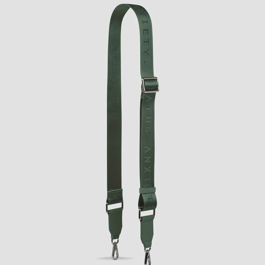 Women Status Anxiety Bag Straps | Status Anxiety Web Strap Medium-Green